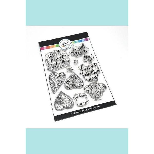 The official source for Catherine Pooler Doodle Hearts Stamp and Dies Online Sale